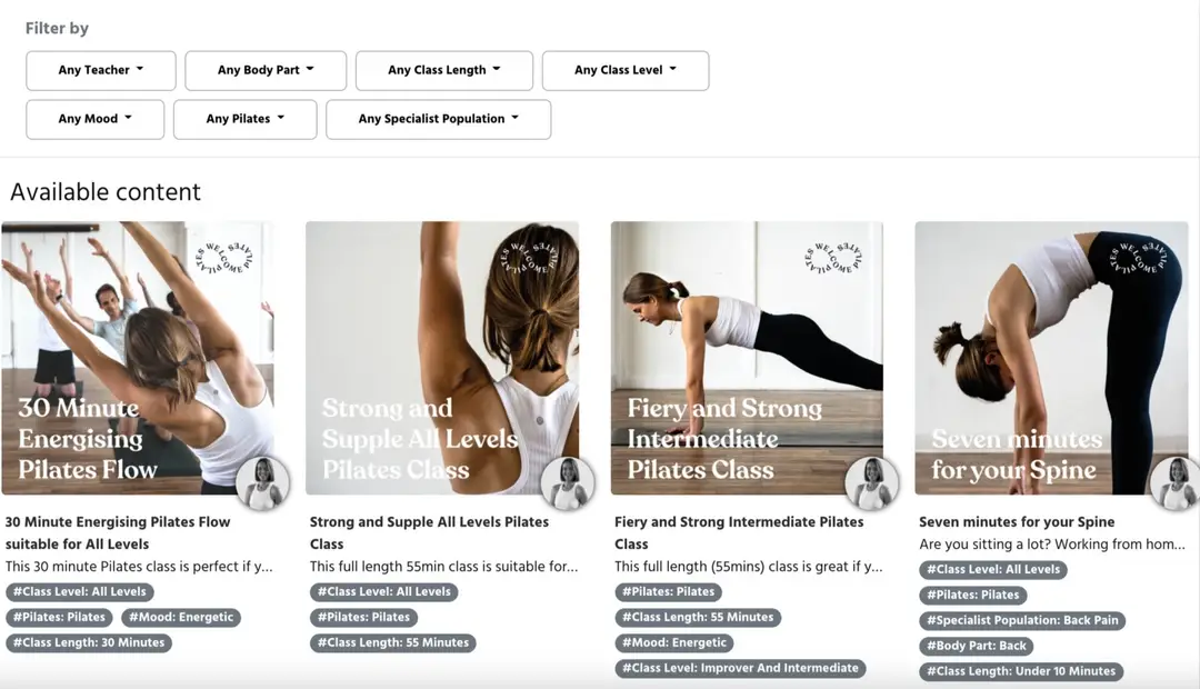 Welcome Pilates