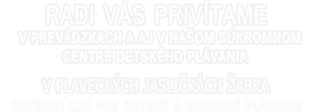 Plavecké jasličky Žabka