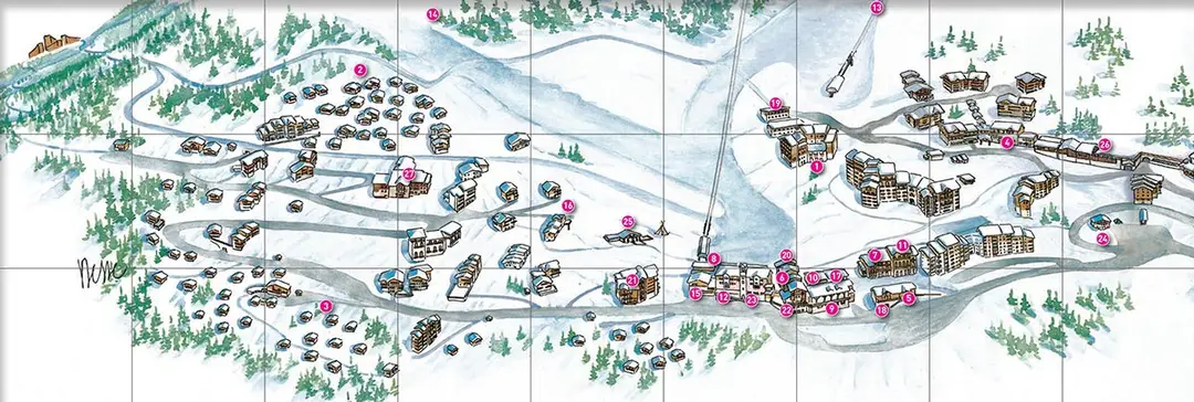 Point de vente forfaits de ski - Vallandry