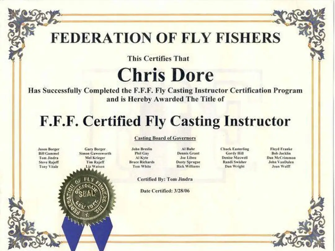 Fly Fishing with Chris Dore