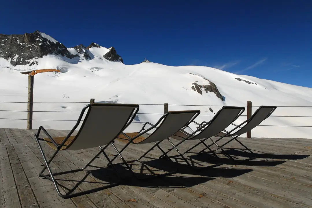Glacier cable car of Meije