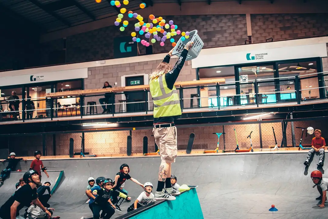 Graystone Action Sports (Skatepark, Trampoline, Bouldering) (Manchester)