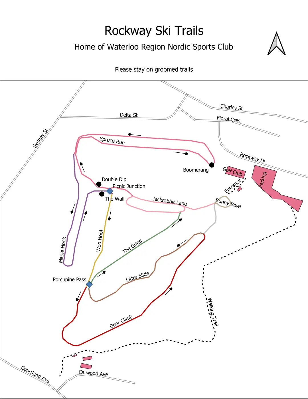 WRNSC Cross Country Ski Trails