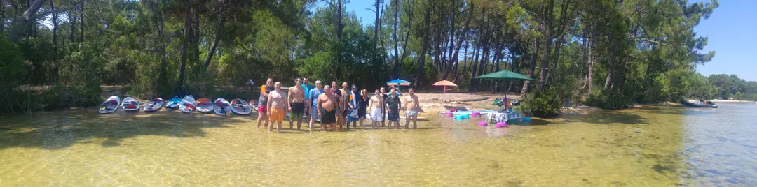 Sup'r Et Bike Point Biscarrosse Location De Paddle, Canoë, Pédalo Et Vélo