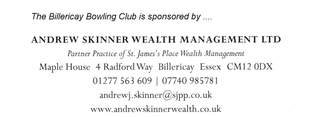 Billericay Bowling Club at Lake Meadows