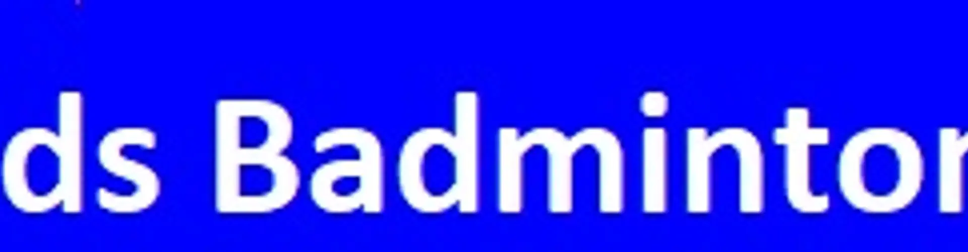 1 South Wolds Badminton Club