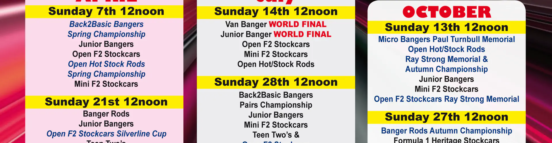Barford Raceway