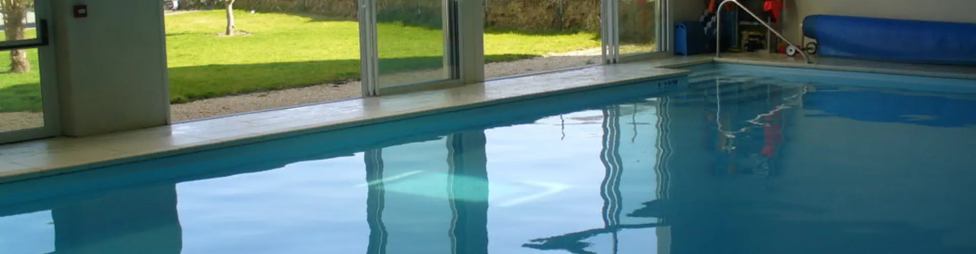 Blue shark pool in Sarzeau