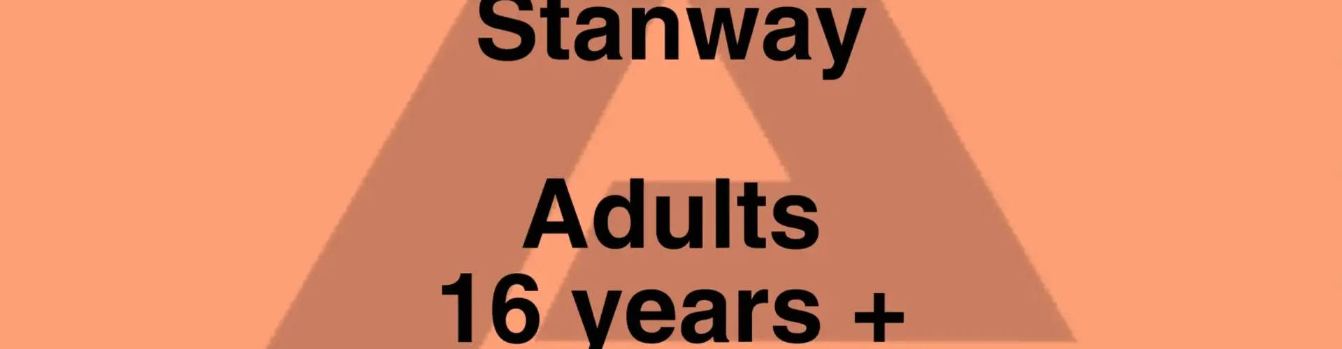 Adult Trial Class Mondays at Stanway