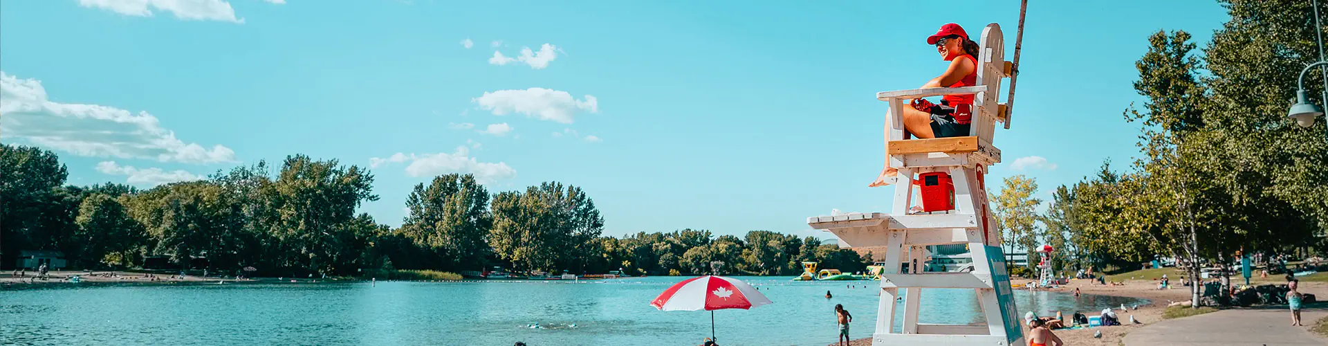 Open Swim at Jean-Doré Beach