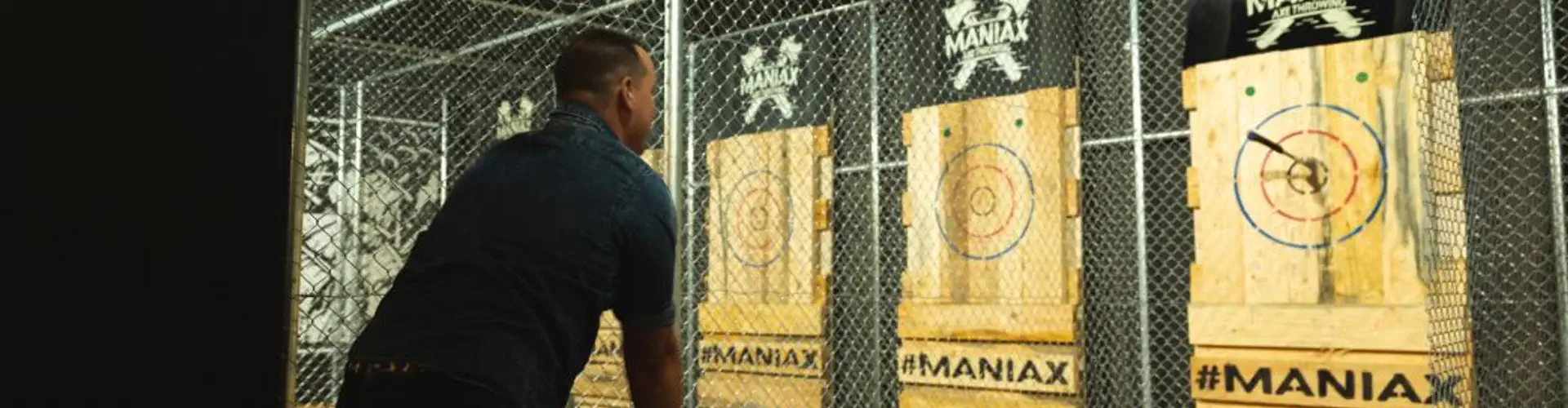 Valentines Day Axe Throwing at MANIAX