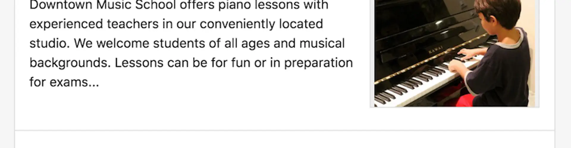 Angela Meyer Music - Piano Lessons