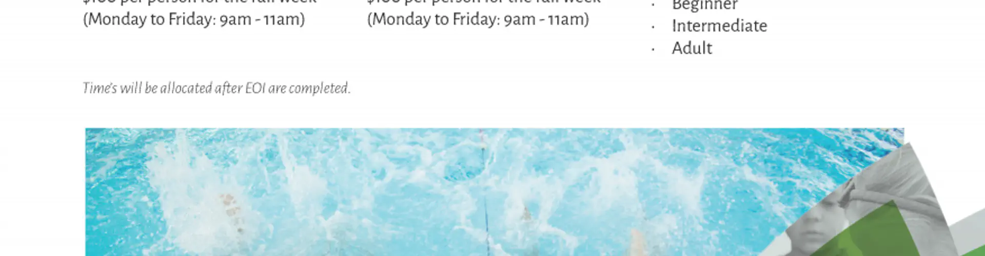 George Town Swimming Pool