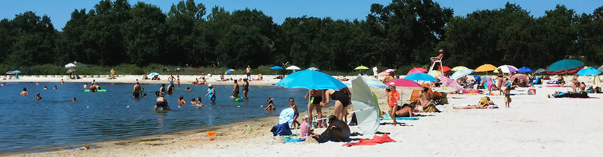 Bassin de baignade de Lanton