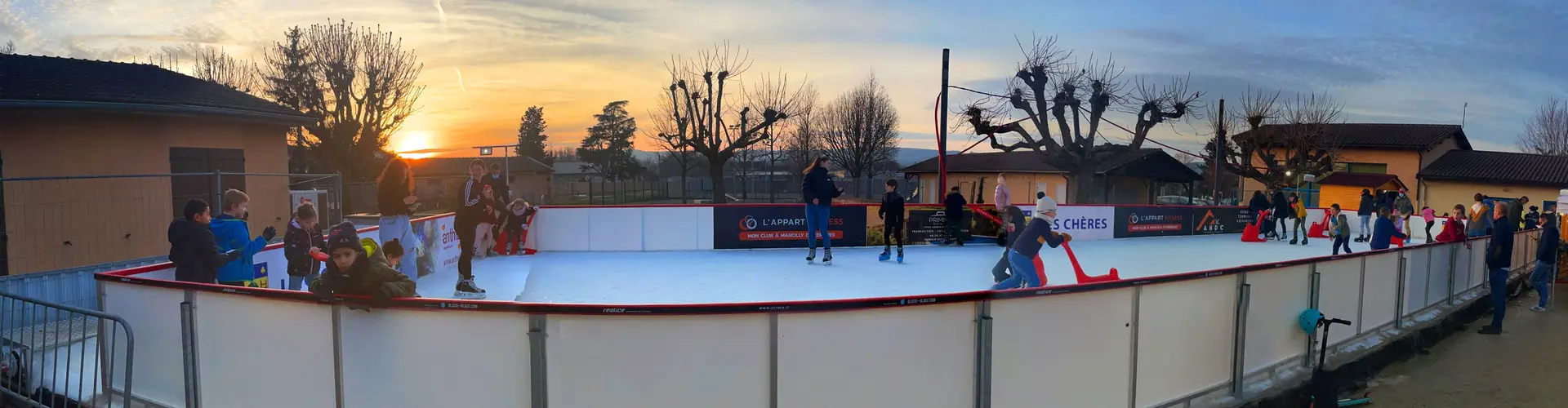 Patinoire Ephémère d'HEYRIEUX by Glisse-Glace