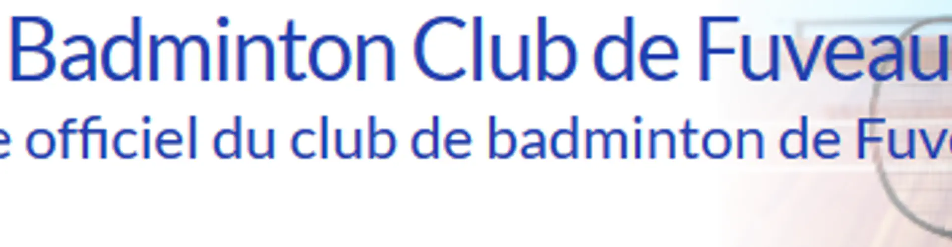 Badminton Club de Fuveau