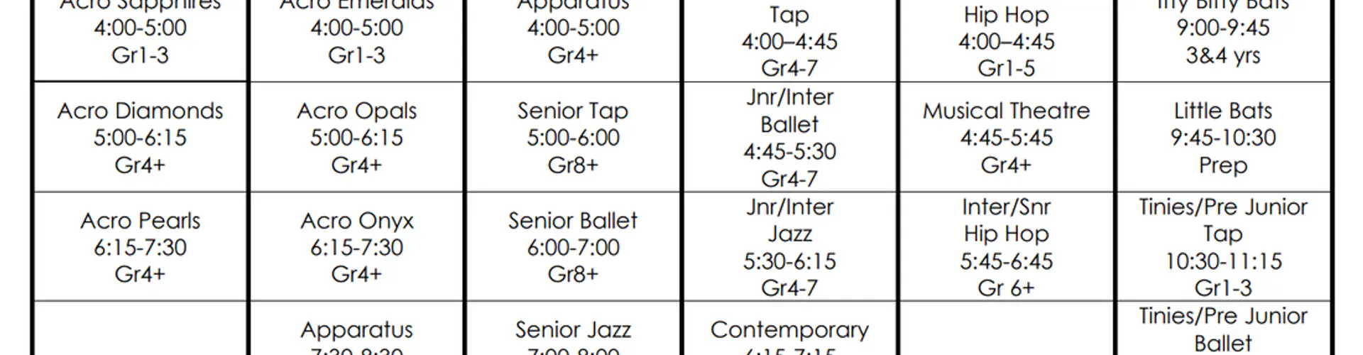 Acrobatica Dance & Acrobatics