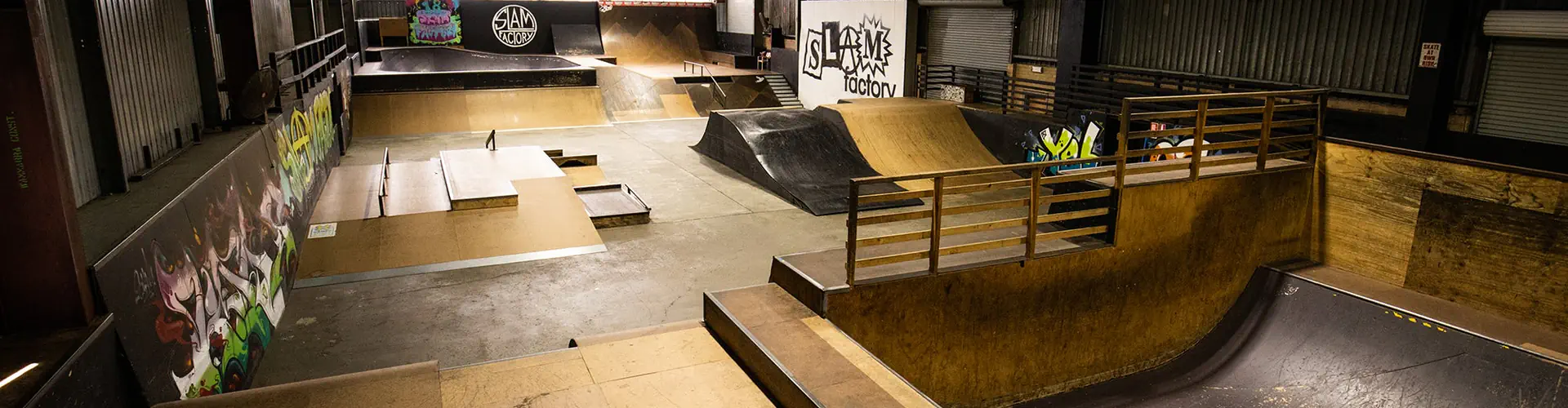Slam Factory Indoor Skatepark | Skate, Scooter BMX Shop | Central Coast