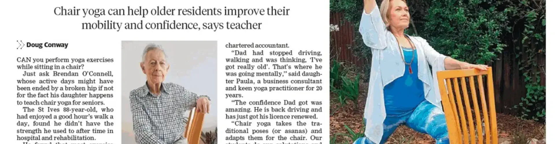 Chair Yoga for Seniors