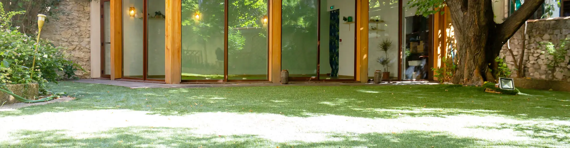 Yoga coté jardin