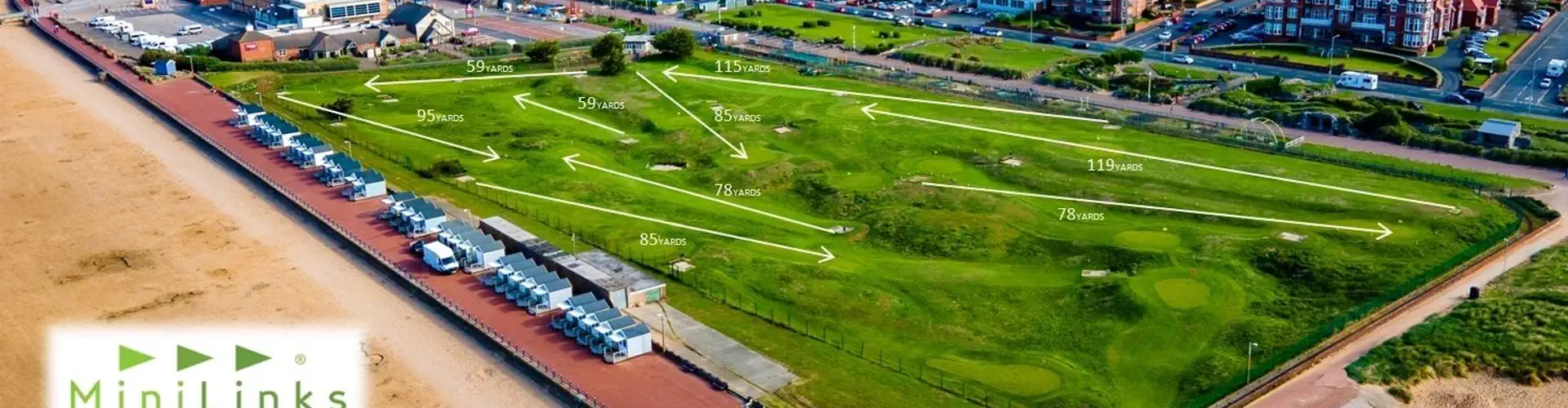 MiniLinks 18 Hole Par3 Golf Course, Crazy Golf & Pennines Putting Green & NIGHT GOLF