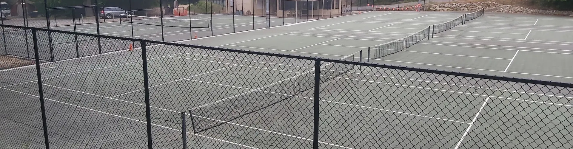 Stirling Tennis Club Court Renovations nearing completion