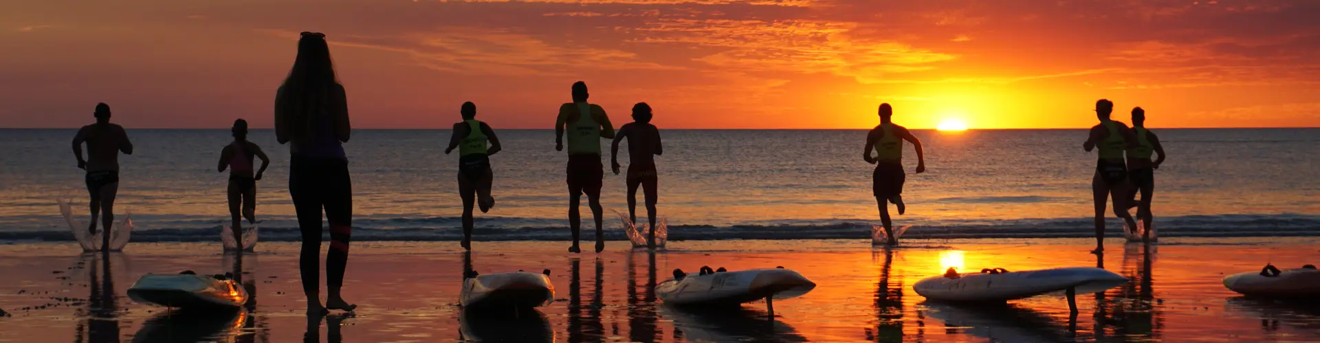 Sunset Challenge Surf Life Saving Event