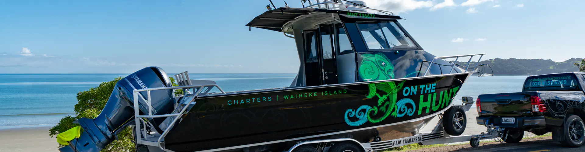 On the hunt Charters - Waiheke Island