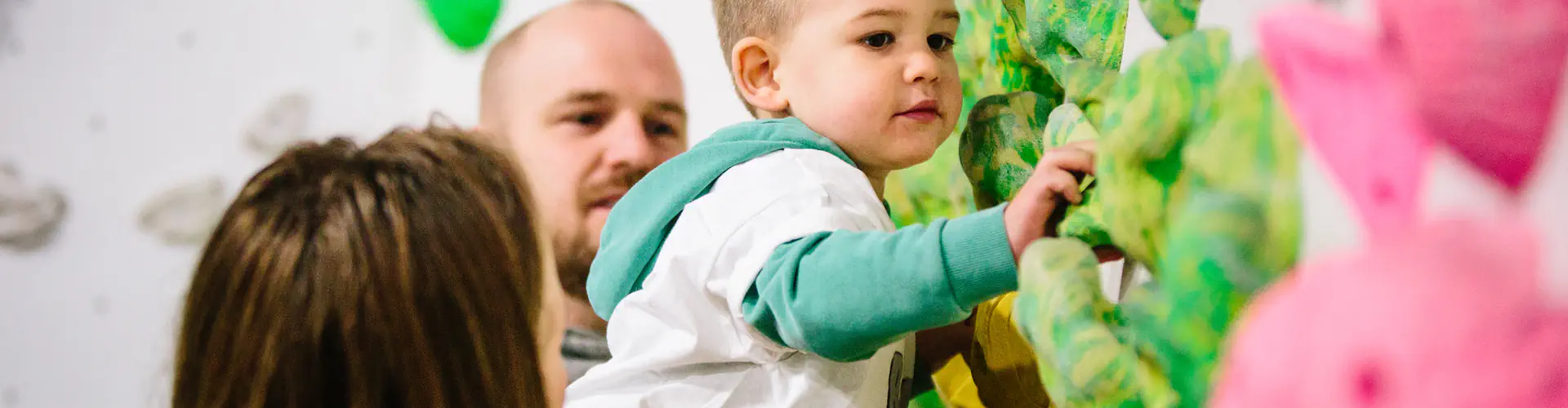 Rock Tots and Rock Kids climbing classes