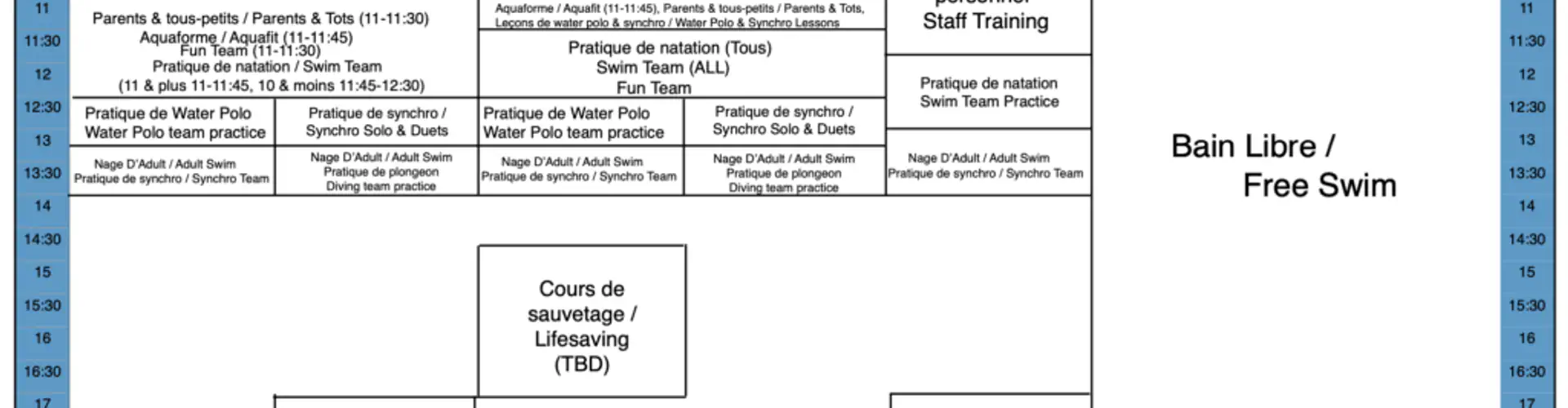 Piscine Lakeshore Pool