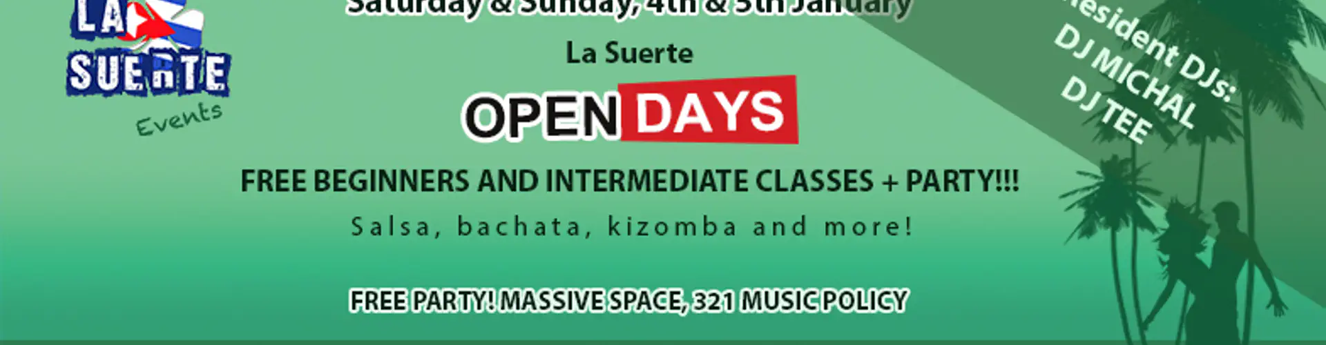 LA SUERTE DANCE SCHOOL OPEN DAY!