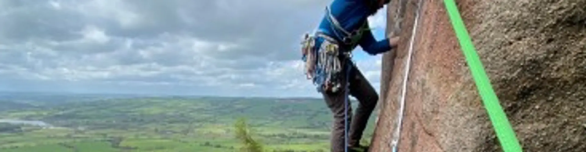 Climbing and Abseiling Session with Peak Climbing School