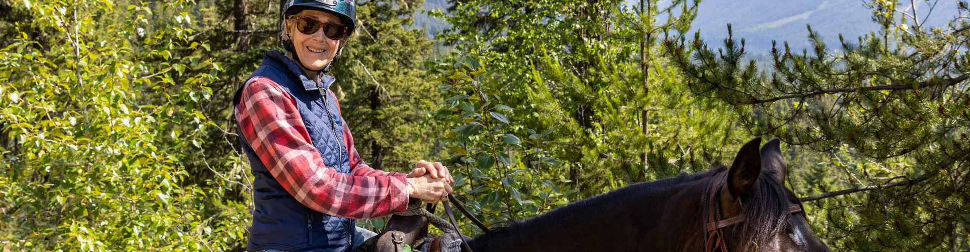 Hourly Horseback Riding in Pemberton Valley