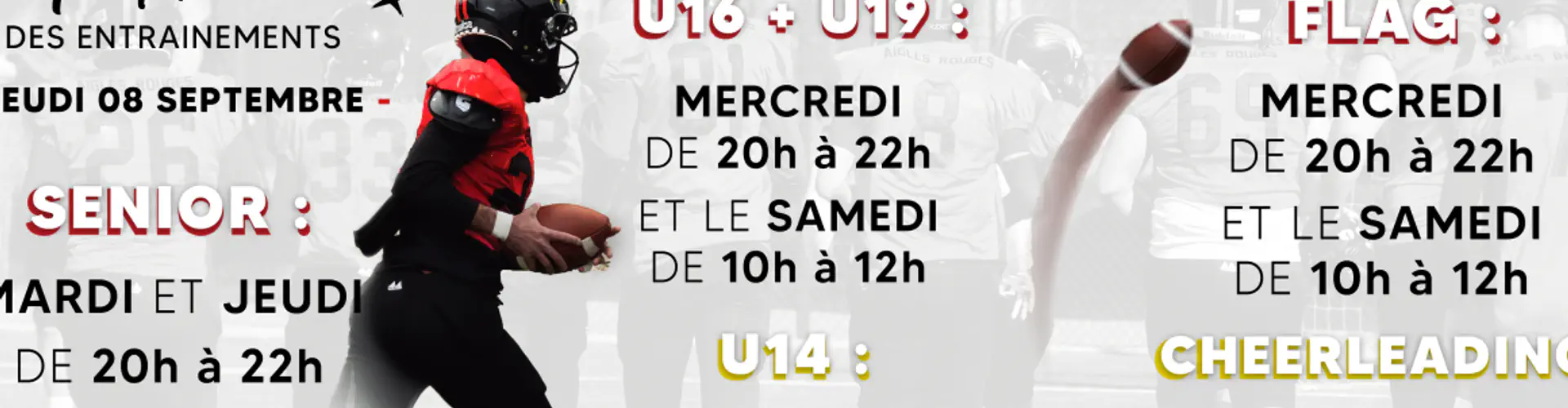 Les Aigles Rouges - Football Américain Nice