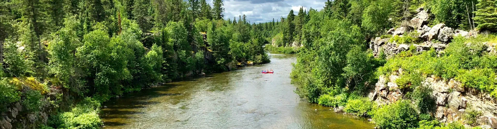 Pinawa Channel Float and Paddle