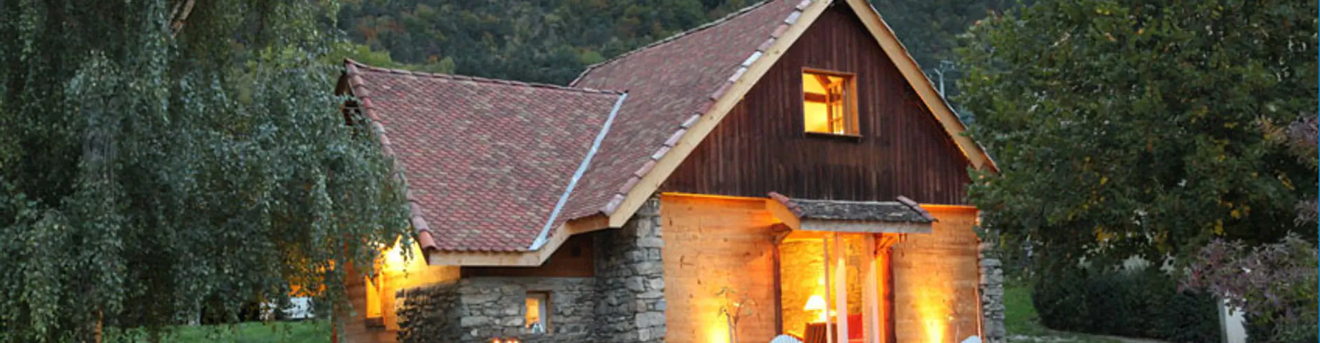 La Longère: location chalet avec piscine et sauna Lac de Monteynard