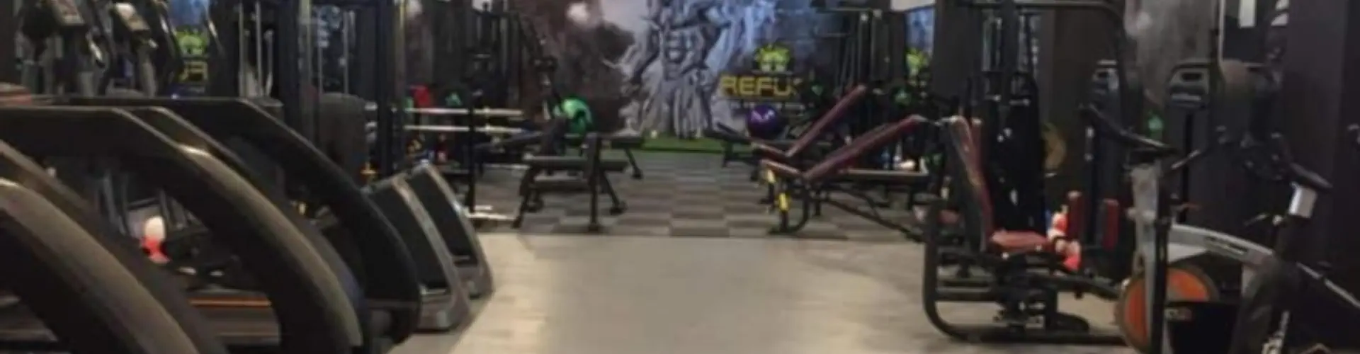 Refuel unisex gym : fuel up your fitness.