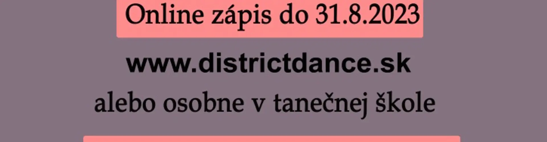 District Dance