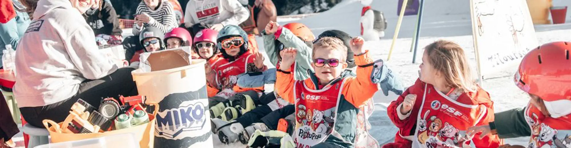 Groupe ourson Ski alpin débutant