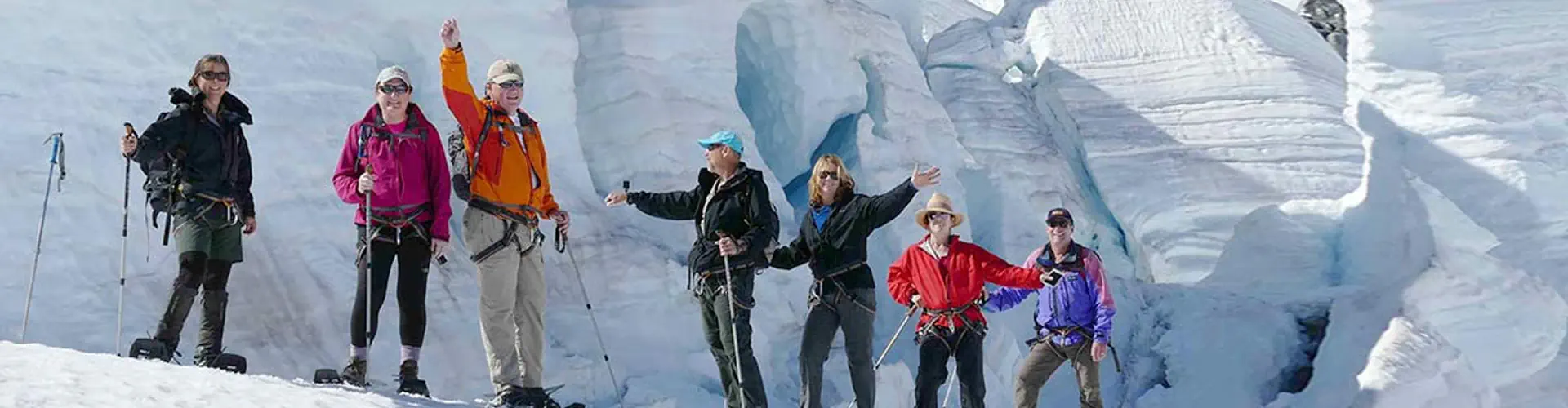 Tasman Glacier Snowshoeing