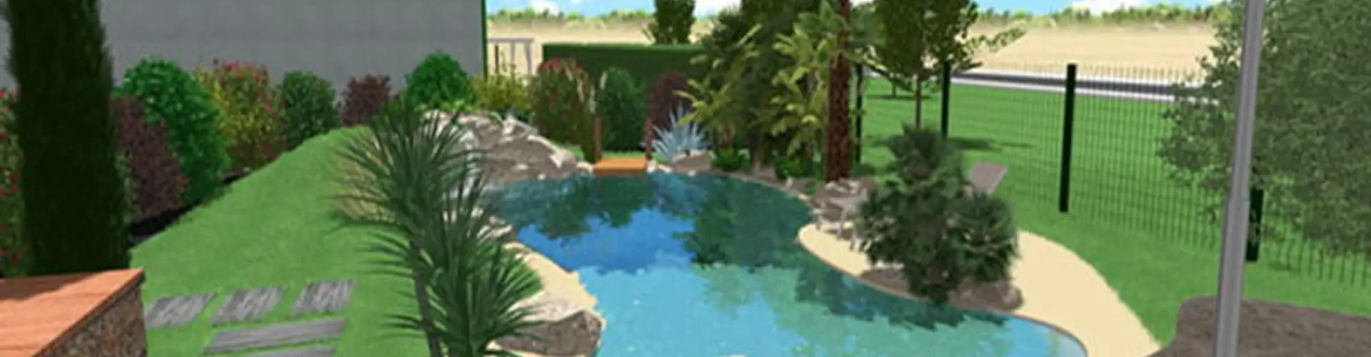 Chabrat Paysage Piscine