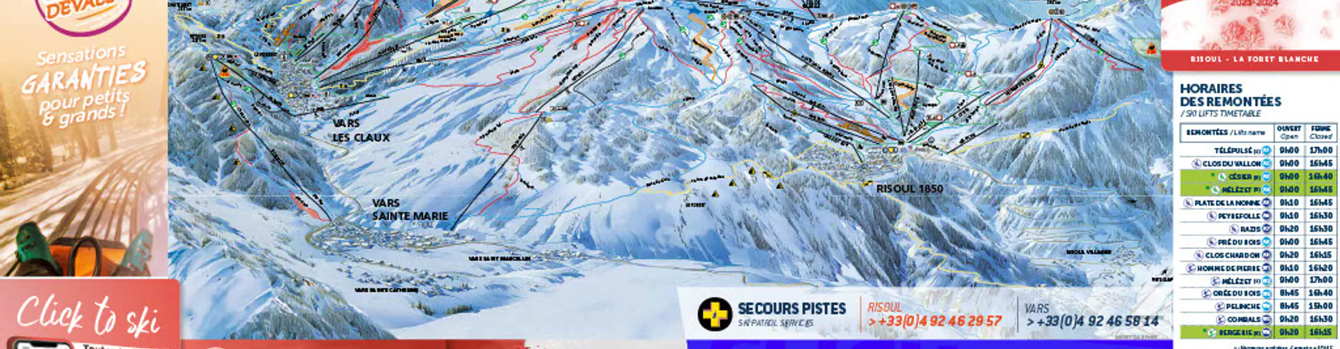 Risoul La Forêt Blanche - Skipass
