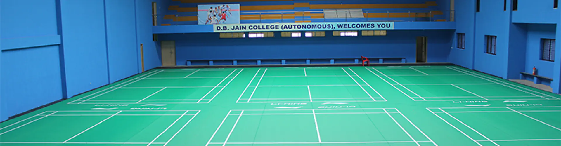 D B Jain College Badminton Court