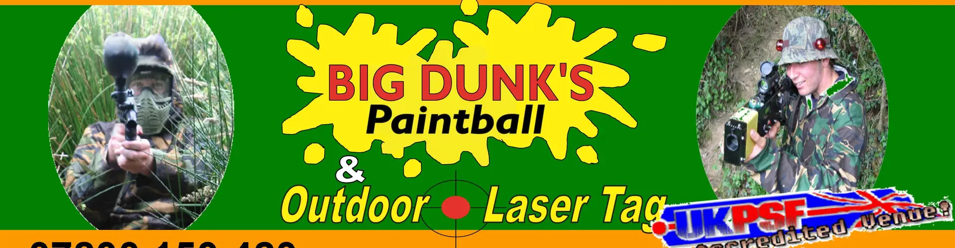 Big Dunk's Paintballing in Cornwall