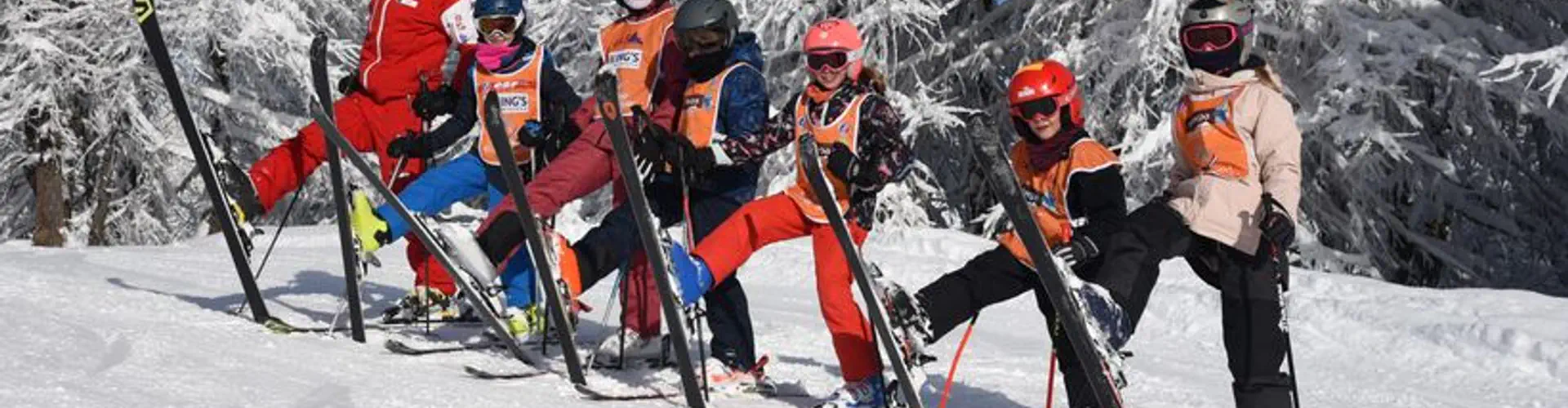 Cours de ski collectifs pour enfants