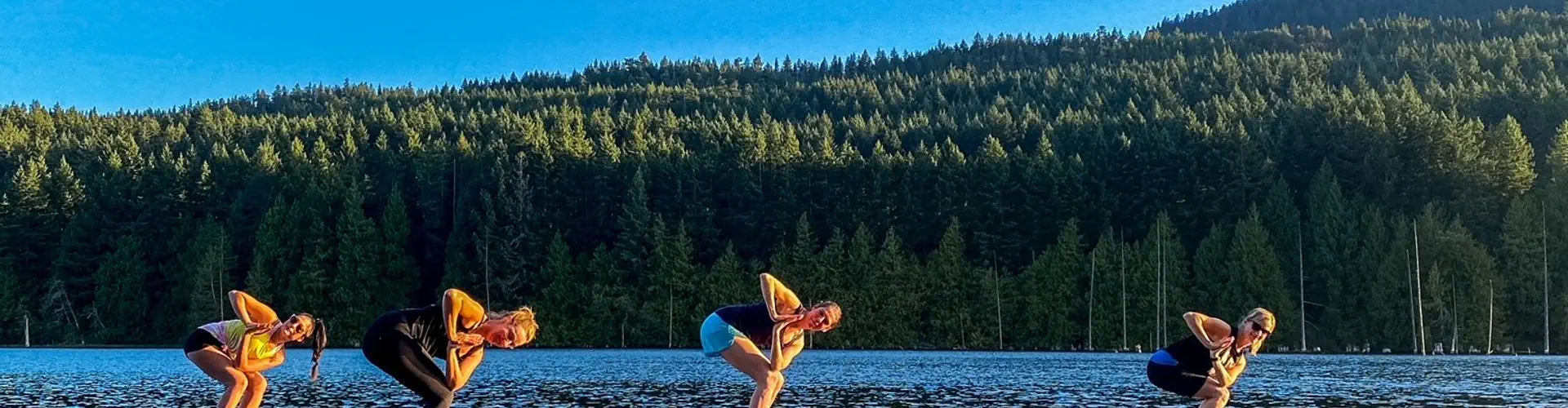 SUP Yoga Class with Michelle Peach