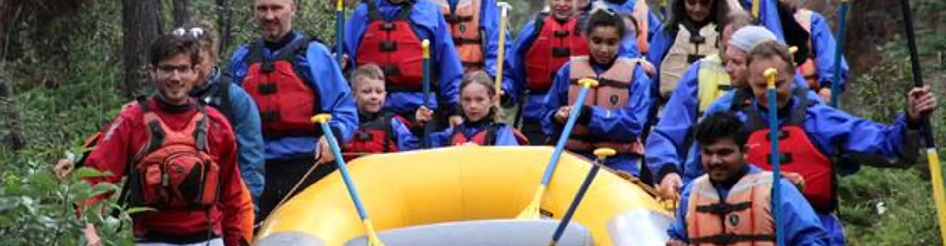 #1 Athabasca Mile 5 Family Rafting Tour