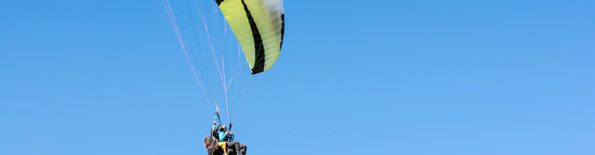 Tandem Paragliding Flight