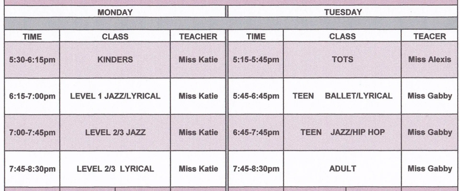 Almonte Academy Of Dance