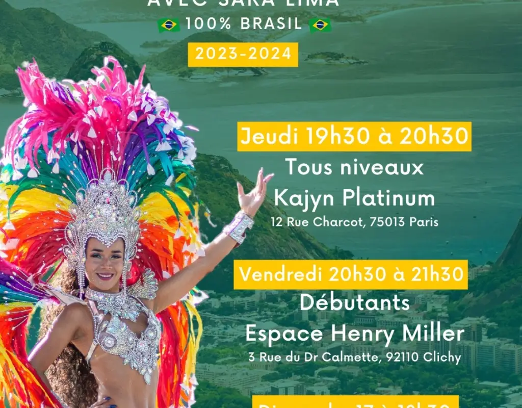 During Samba With Sara Lima